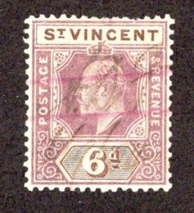 St.  Vincent #76 Used *Minor Fault* ~JM-2064