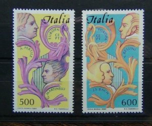 Italy 1985 Europa Music Year set MNH