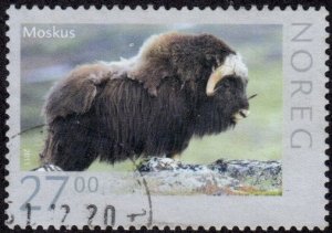 Norway 1637 - Used - 27k Musk Ox (2011) (cv $7.00)