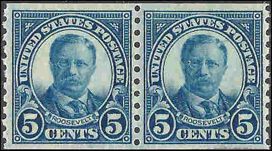 602 Mint,OG,NH... Pair... SCV $7.50