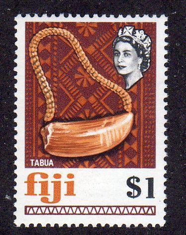 Fiji 275 - Mint-NH - Ceremonial Whale's Tooth (cv $5.00)