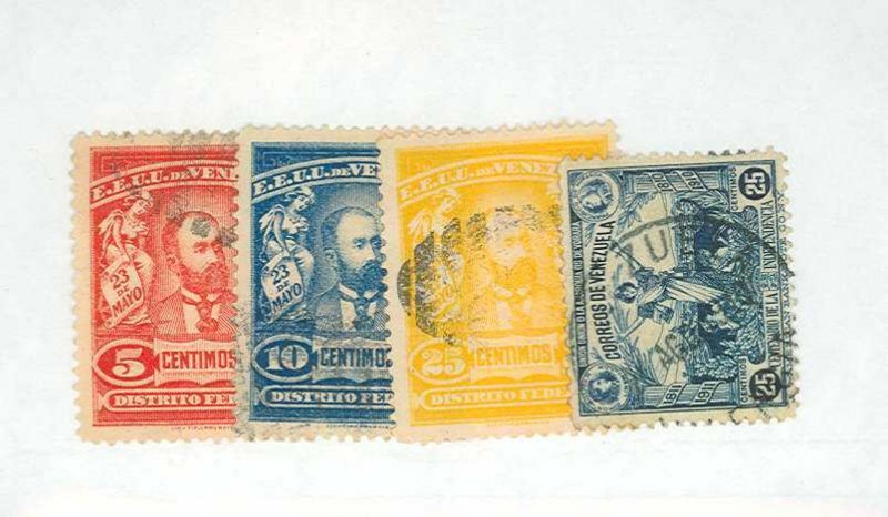 Venezuela #245-249  Single (Complete Set)