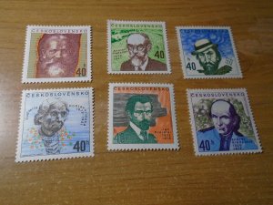 Czechoslovakia  #  1819-24  MNH