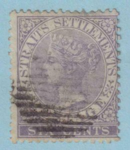 STRAITS SETTLEMENTS 12  USED - NO FAULTS VERY FINE! - PSY