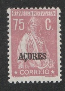 AZORES #228 MINT HINGED