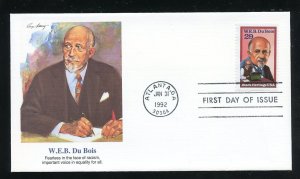 US 2617 Black Heritage - W.E.B. Du Bois UA Fleetwood cachet FDC