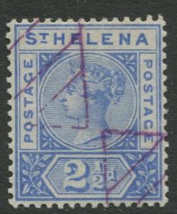 St.Helena - Scott 44 - QV Definitive -1896 - VFU - Single 2.1/2p Stamp