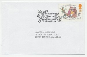 Cover / Postmark GB / UK 1994 Golf