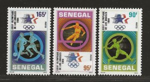 SENEGAL SC# 617-19  VF/MNH