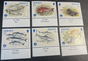 JERSEY # 858-863--MINT NEVER/HINGED--COMPLETE SET SINGLES W/TABS--1998