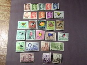 AUSTRALIA # 394-417-MINT NEVER/HINGED--COMPLETE SET------1966-71