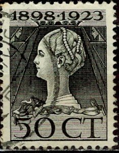 Netherlands; 1923: Sc. # 131: O/Used Single Stamp