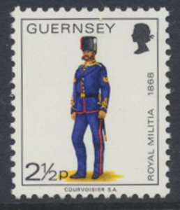 Guernsey SG 102  SC# 99 Militia  Mint Never Hinged see scan 