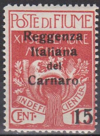 Fiume #108 MNH F-VF CV $7.00 (B807)