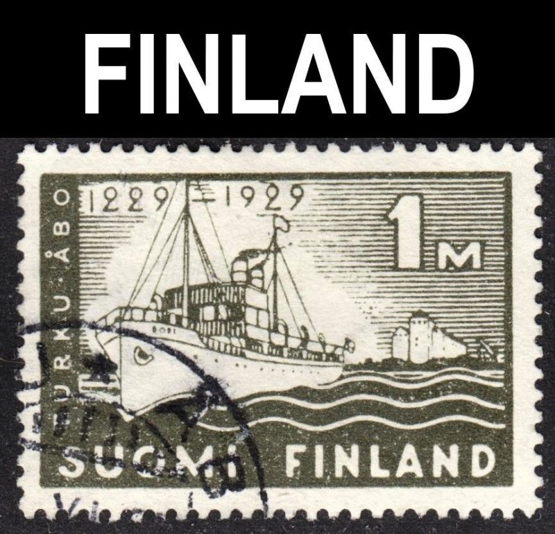 Finland Scott 155 F to VF used. Lot #A.  FREE...