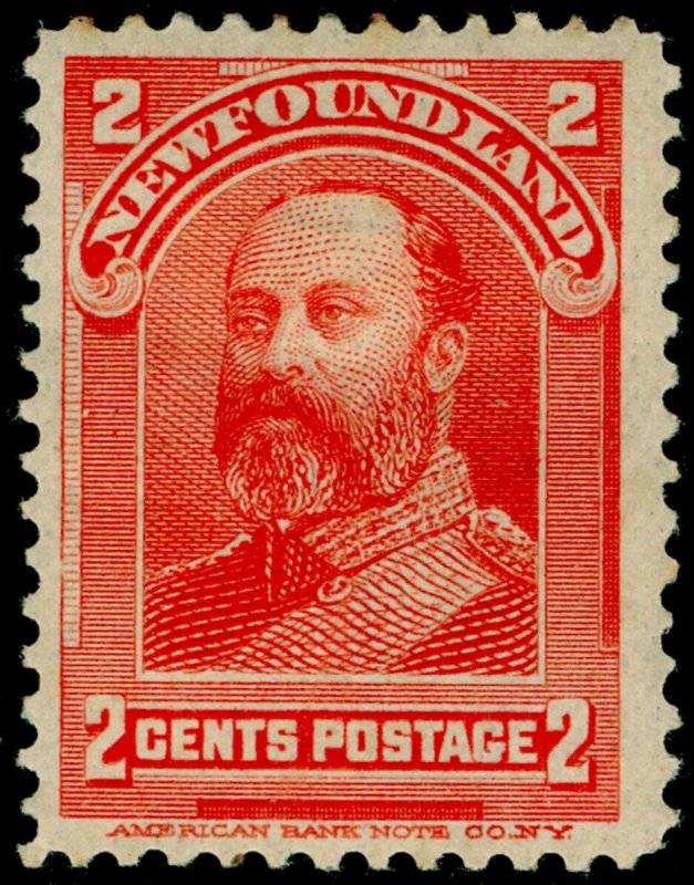 CANADA - Newfoundland SG87, 2c scarlet, M MINT. Cat £22.