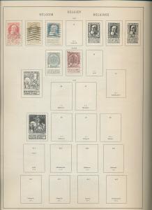 BELGIUM 1850s/1930s M&U Collection (Appx 120 Items) (Ac 1338