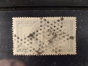 France #37 used no thin pulled perfs Paris star #22 e23.1 14390