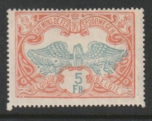 1913 Belgium - Sc Q47 - MH VF - 1 single - Winged Wheel