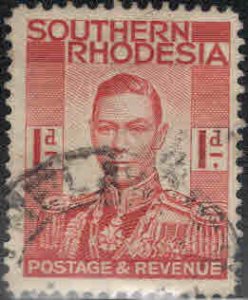 Southern Rhodesia Scott 43  Used stamp