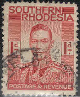 Southern Rhodesia Scott 43  Used stamp