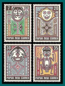 Papua New Guinea 1977 Folklore, MNH  #474-477,SG342-SG345