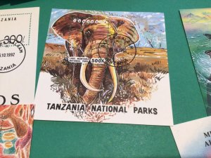 Tanzania stamps 7 stamp sheets A20259