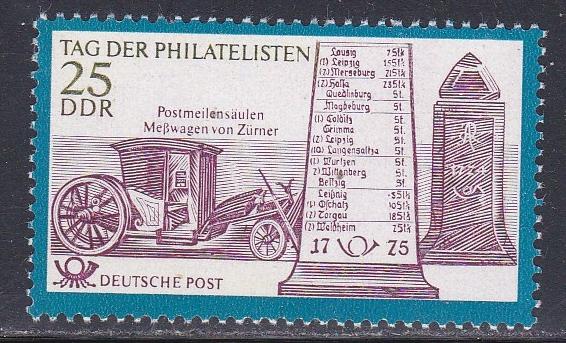 German Dem Rep # 1329, Postal Milestone, NH