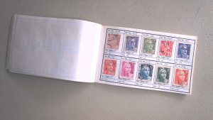 FRANCE COLLECTION IN APPROVAL BOOK, MINT/USED