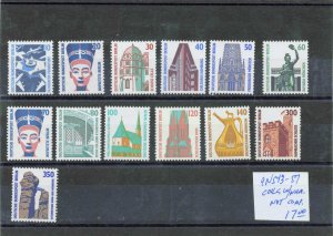 GERMANY 9n543-57  MNH  COIL NUMBER ON REVERSE