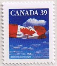 Canada Mint VF-NH #1166 Flag over Clouds