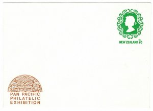 (I.B) New Zealand Cinderella : Pan-Pacific Exhibition Envelope 7c
