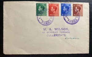 1930s Tristan Da Cunha Cover To Cullercoats England