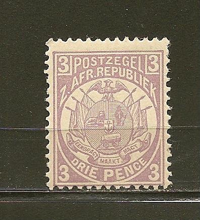 Transvaal 128 Type A4 Mint Hinged