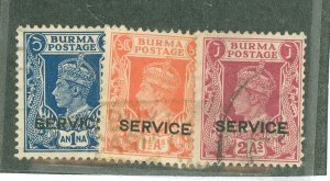 Burma (Myanmar) #O31-3 Used Single