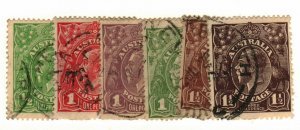 Australia #19,  21-2, 24, 24b used