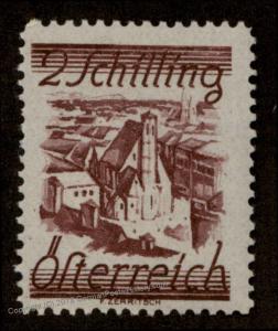 Austria Michel 467 Scott 324 MNH 1925 2S Minorite Friars Church Building I 67257