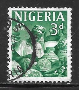 Nigeria 105: 4d Oyo Carver, used, F-VF