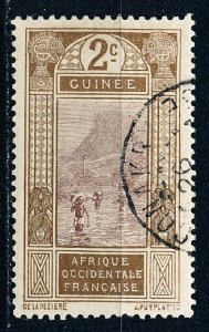 French Guinea #64 Single Used