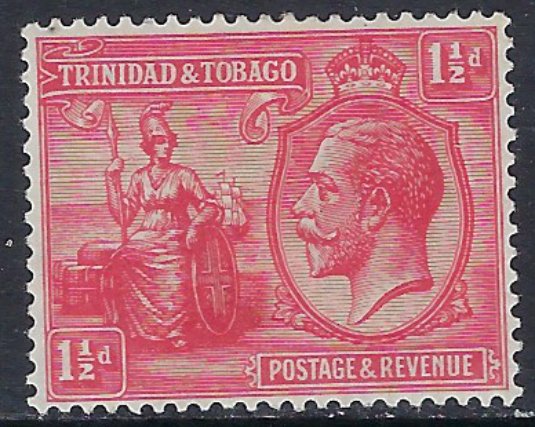 Trinidad and Tobago 23 MLH 1922 issue (ak5897)