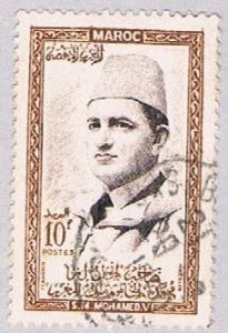 Morocco 2 Used Sultan Mohammed 1956 (BP34122)