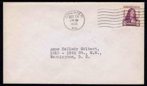 US #724 WM. PENN 3 c. 300 YR ANNIVERSARY FIRST DAY COVER 1932 - VF (ESP#713)