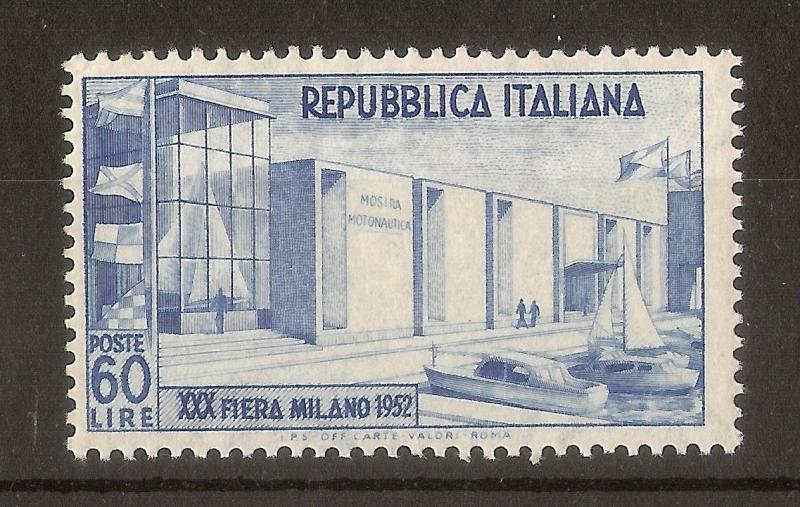 Italy 1952 60L Milan Fair SG811 MNH Cat£90