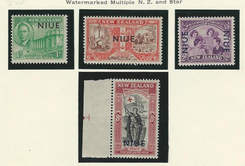 Niue   mnh sc  90-93