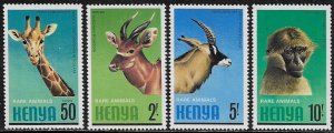 Kenya #199-202 MNH Set - Wild Animals