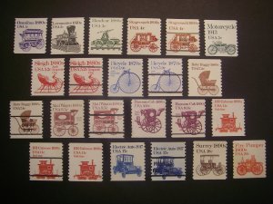 Scott 1897 - 1908 - TRANSPORTATION COILS - 23 different MNH Singles