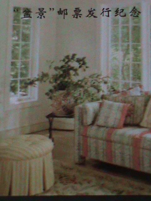 ​CHINA-CHINESE CULTURE DECORATION-BONSAI ARTS -MNH-S/S VERY FINE-LAST ONE