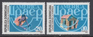 Dominican Republic 1406-1407 MNH VF