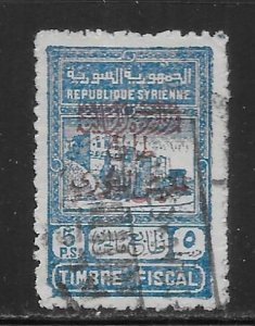 Syria RA9 1945 Overprint Used