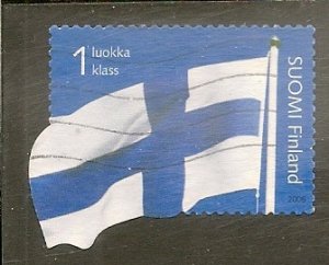 Finland   Scott 1254   Flag   Used